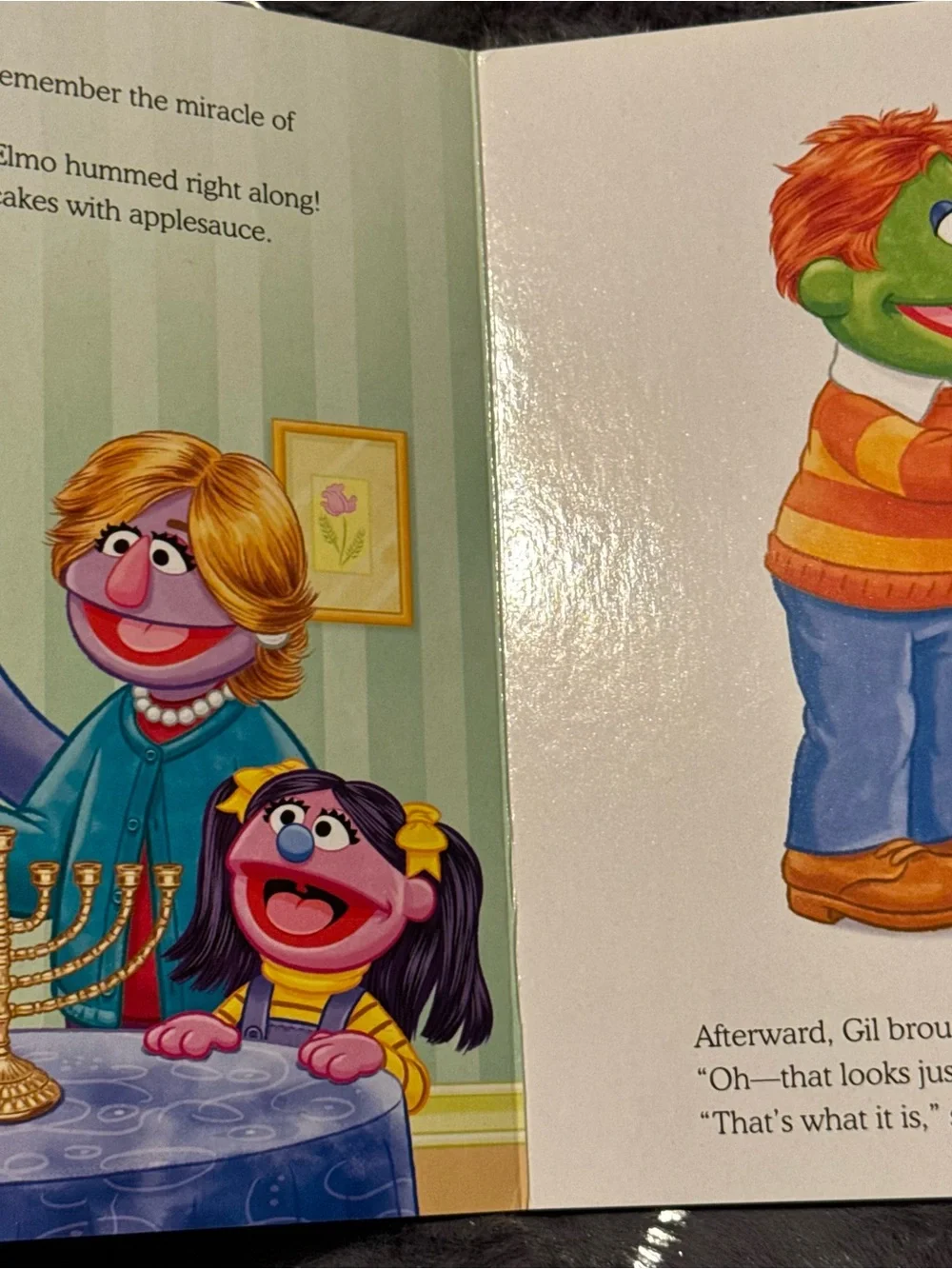 Sesame‎ Street Elmo’s Little Dreidel Baby Board Book